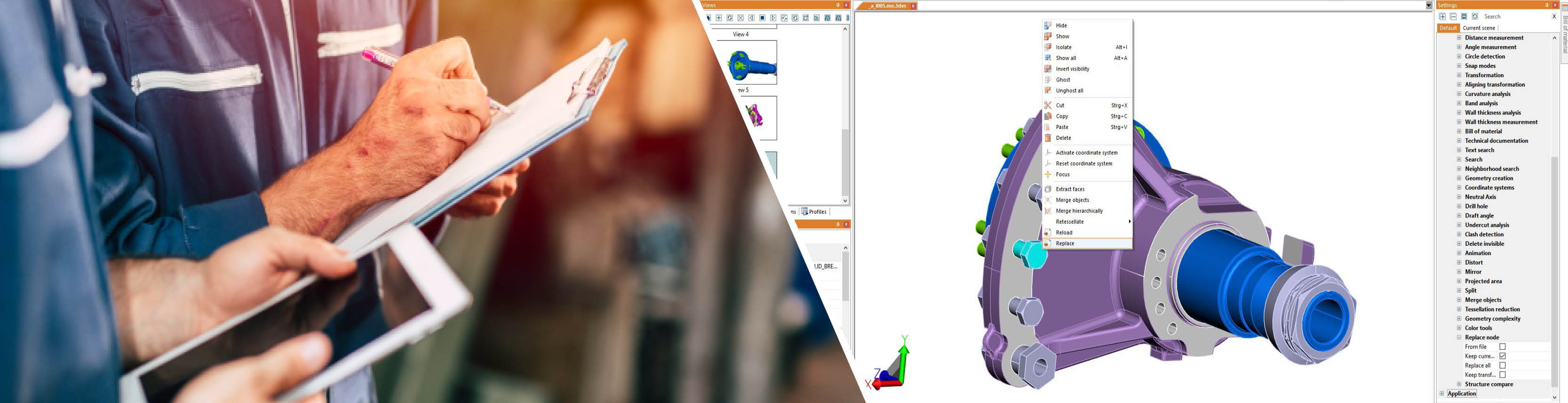 3D CAD Viewer Aerospace Industry