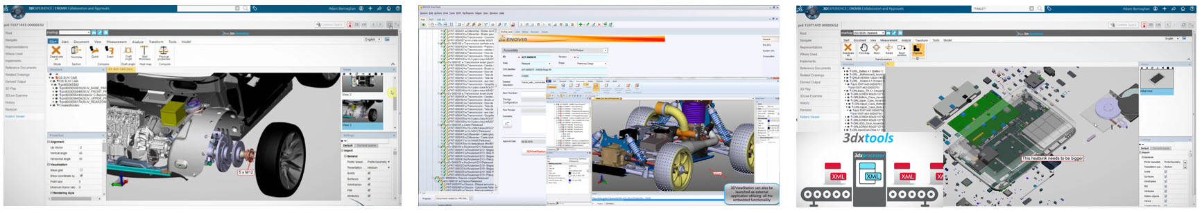 Integration 3DViewStation with Dassault PLM systems