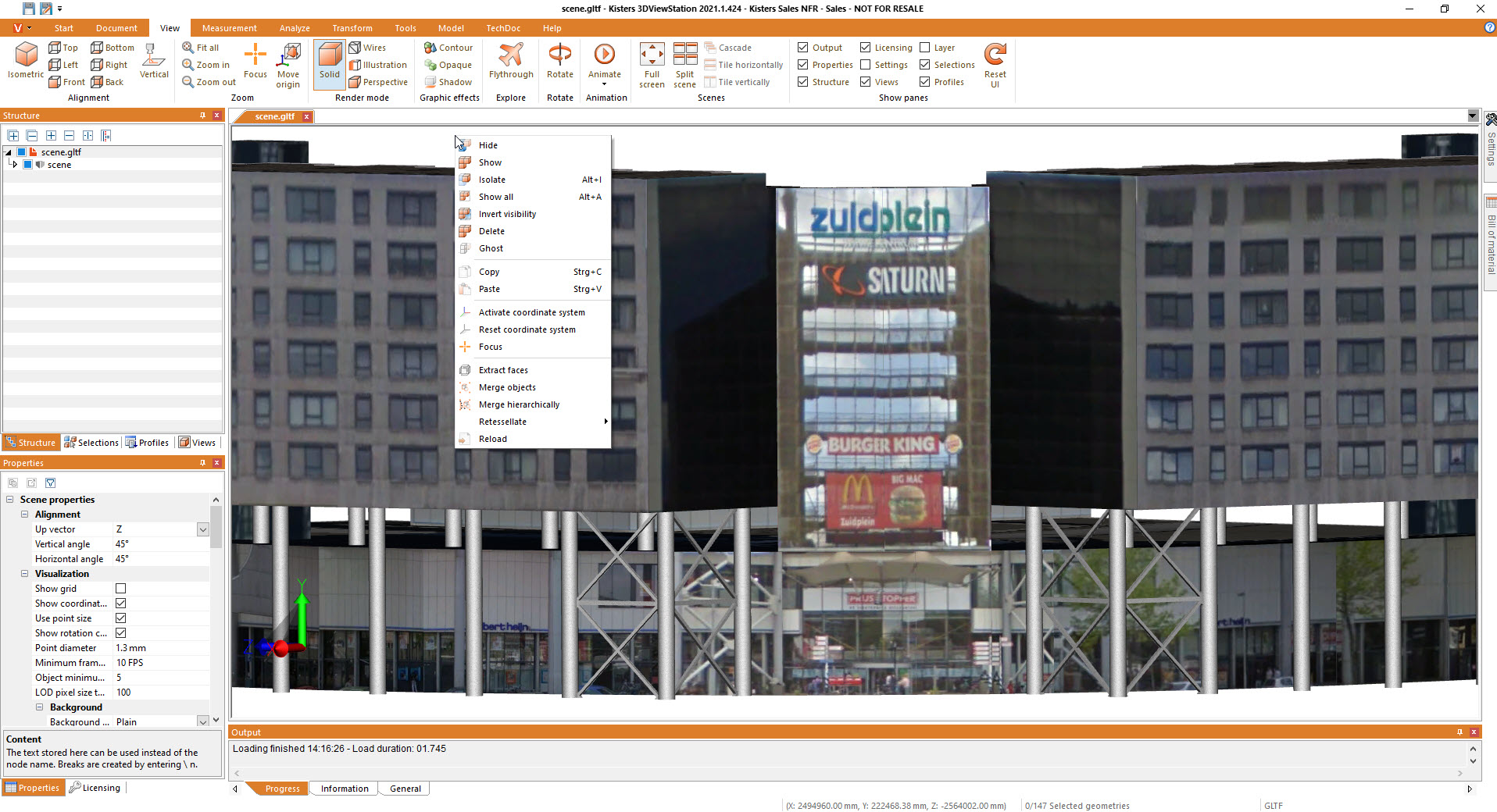 gltf viewer building sketchfab2