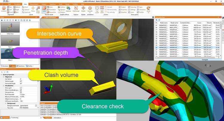 Digital Mockup (DMU) with Kisters 3DViewStation