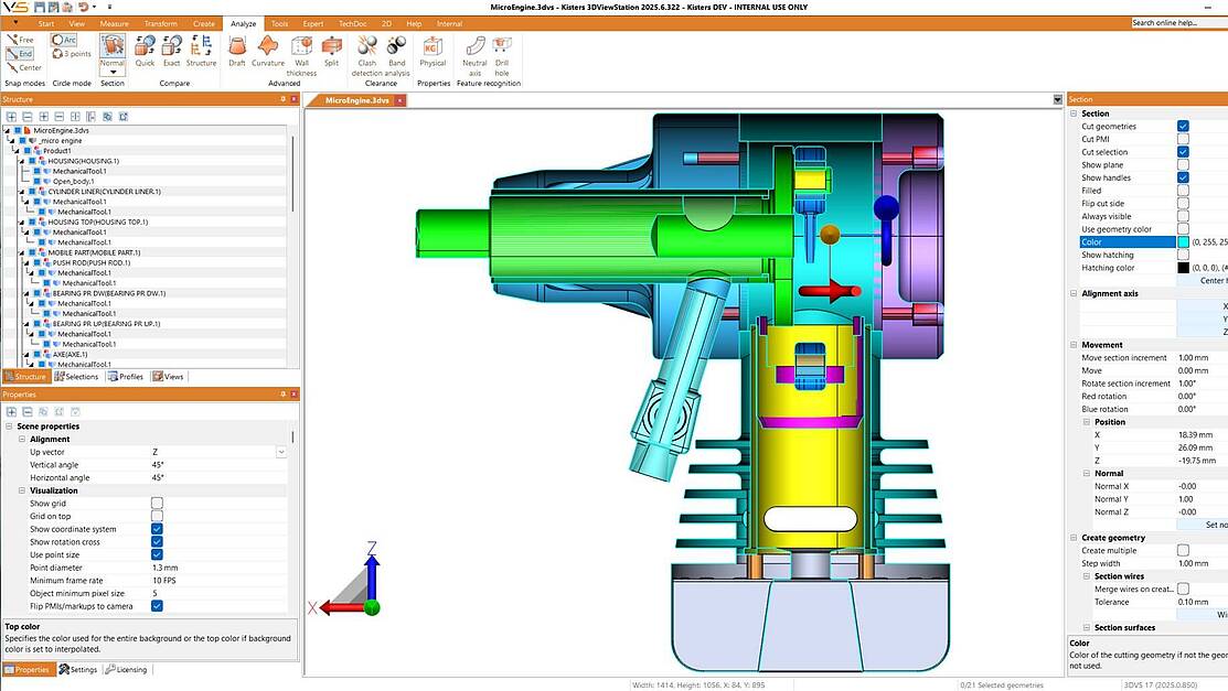 Section no hatching 2025.6 Section no hatching 2025.6