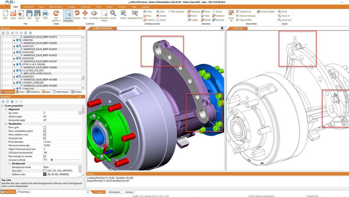 DXF Export of Coordinate Systems